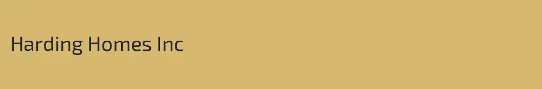 Harding Homes Inc